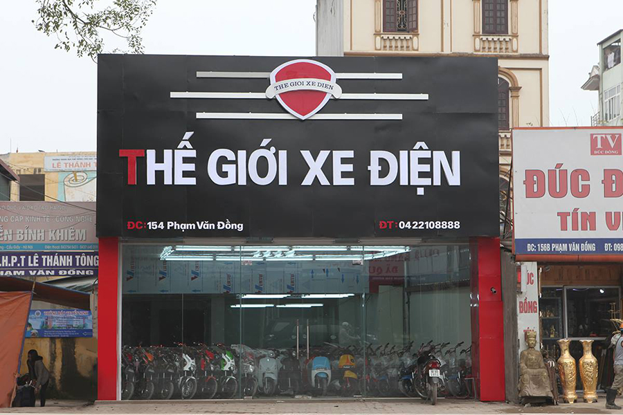 Đại lý Thế Giới Xe Điện tại Hà Nội