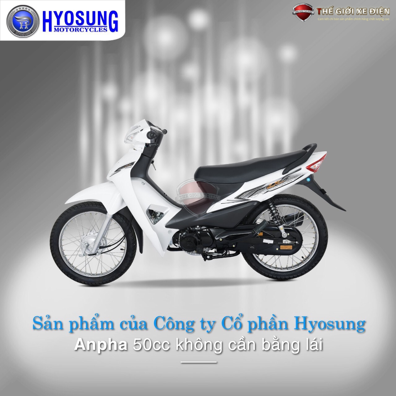 Thương hiệu xe Hyosung 