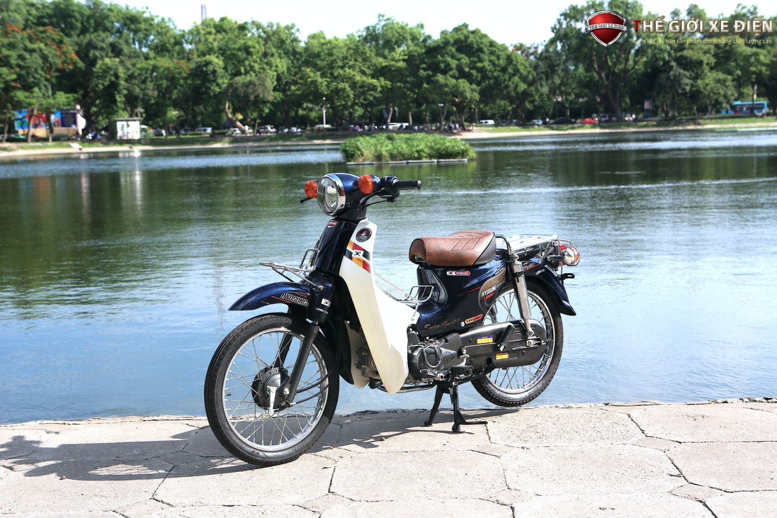 Xe cub Hyosung thể hiện sức mạnh vượt trội