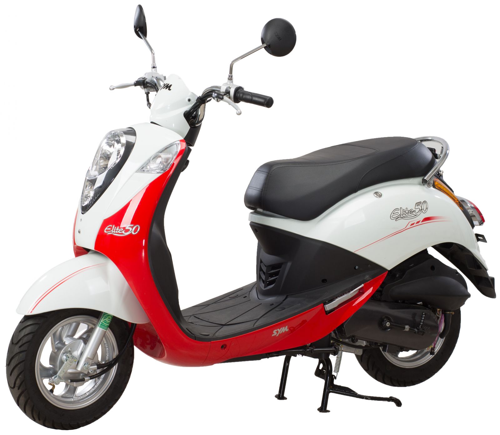 Thiết kế tay lái của Elite 50 vô cùng chắc chắn