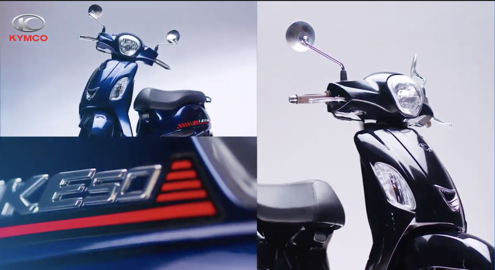 Xe tay ga 50cc Kymco Like tạo cảm giác thoải mái cho người điều khiển