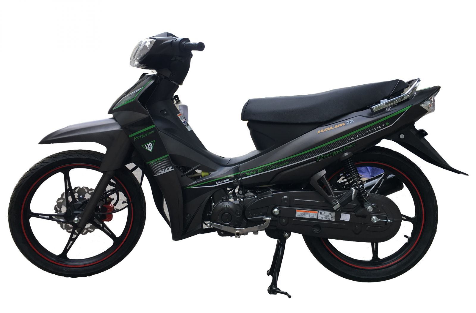 Xe máy 50cc sirius hyosung đời mới có ngoại hình vô cùng bắt mắt 