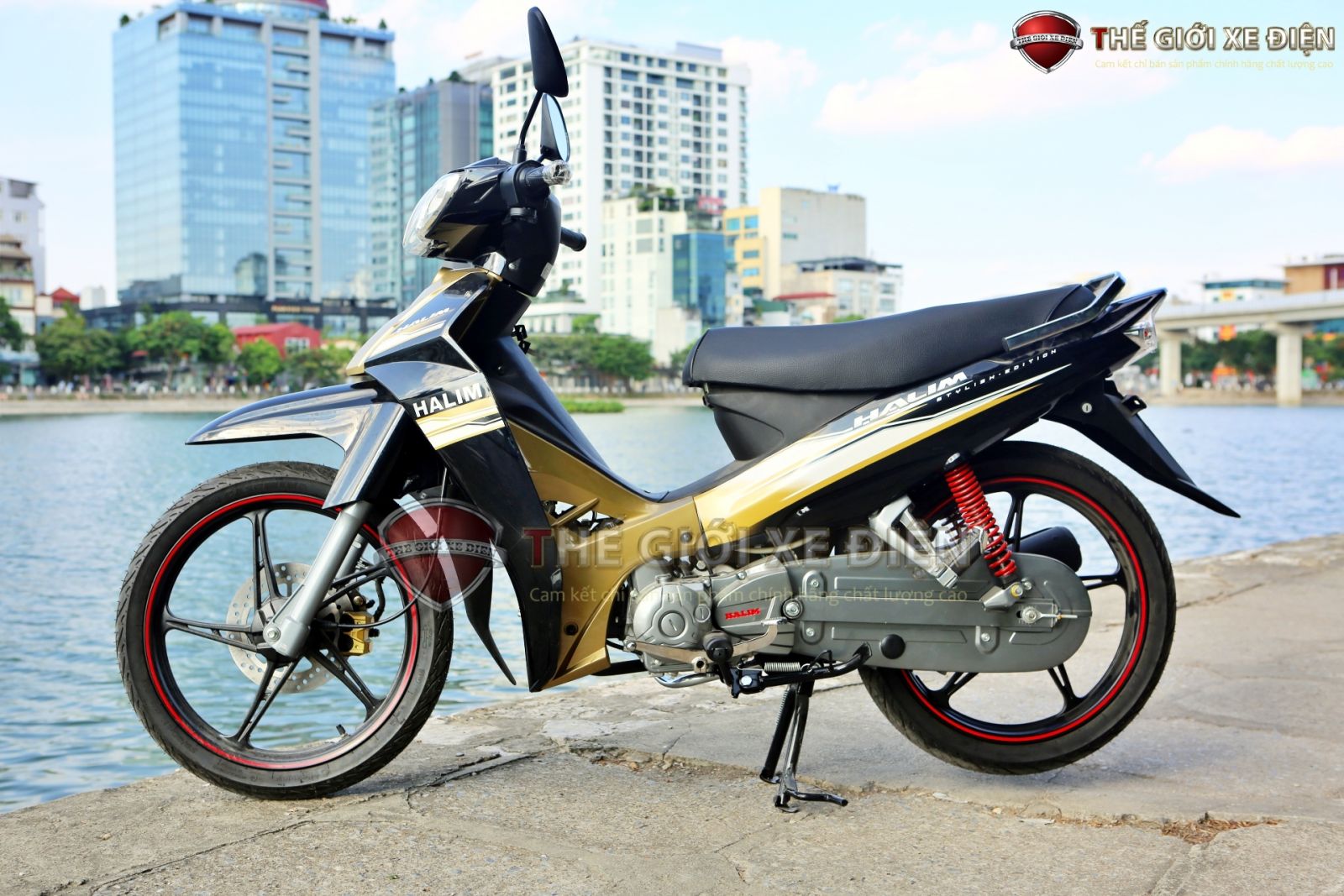 Xe Máy 50cc Sirius Halim Korea 2020 (Vành Đúc Phanh Đĩa)