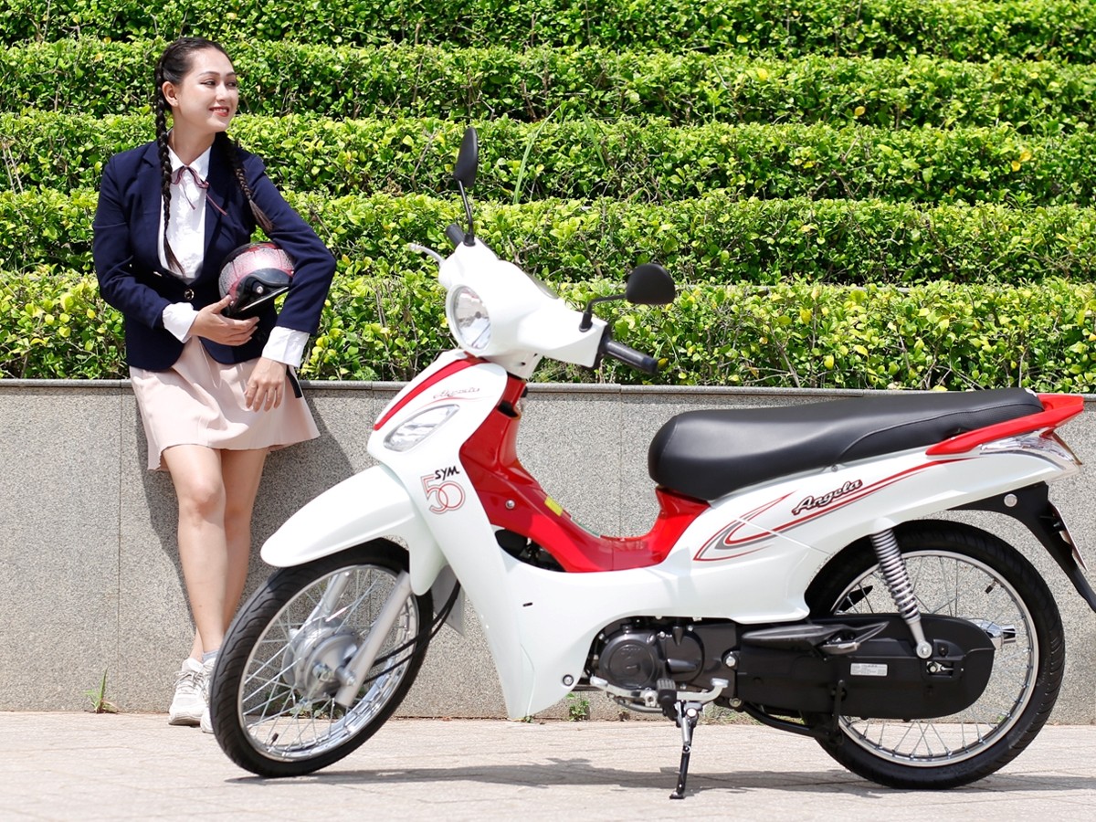 SYM Angela 50 mang thiết kế thanh lịch dành cho phái nữ