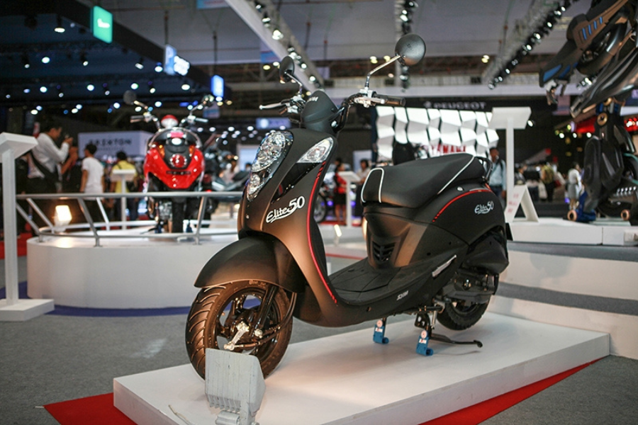 Xe máy ga 50cc cho học sinh nữ - Sym Elite