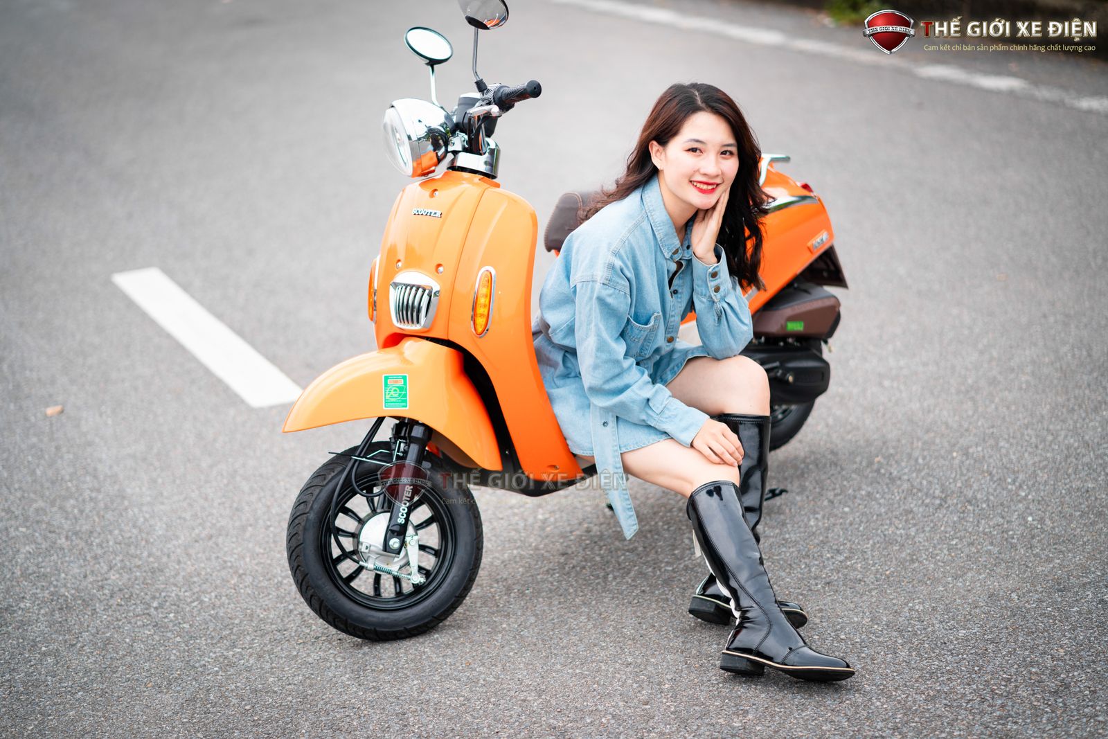 Xe ga 50cc Crea Scooter HSV3 Hyosung