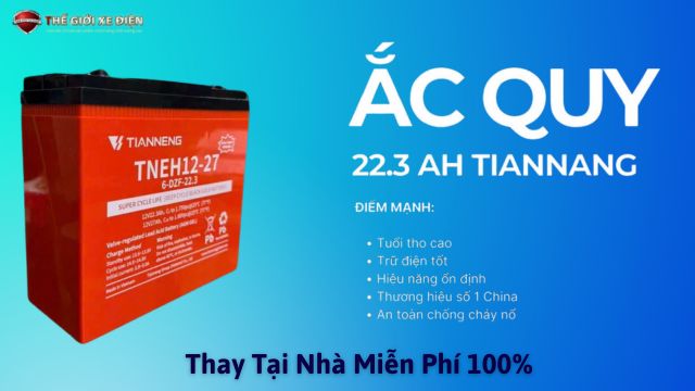 Lời khuyên để tăng tuổi thọ bình ắc quy xe điện