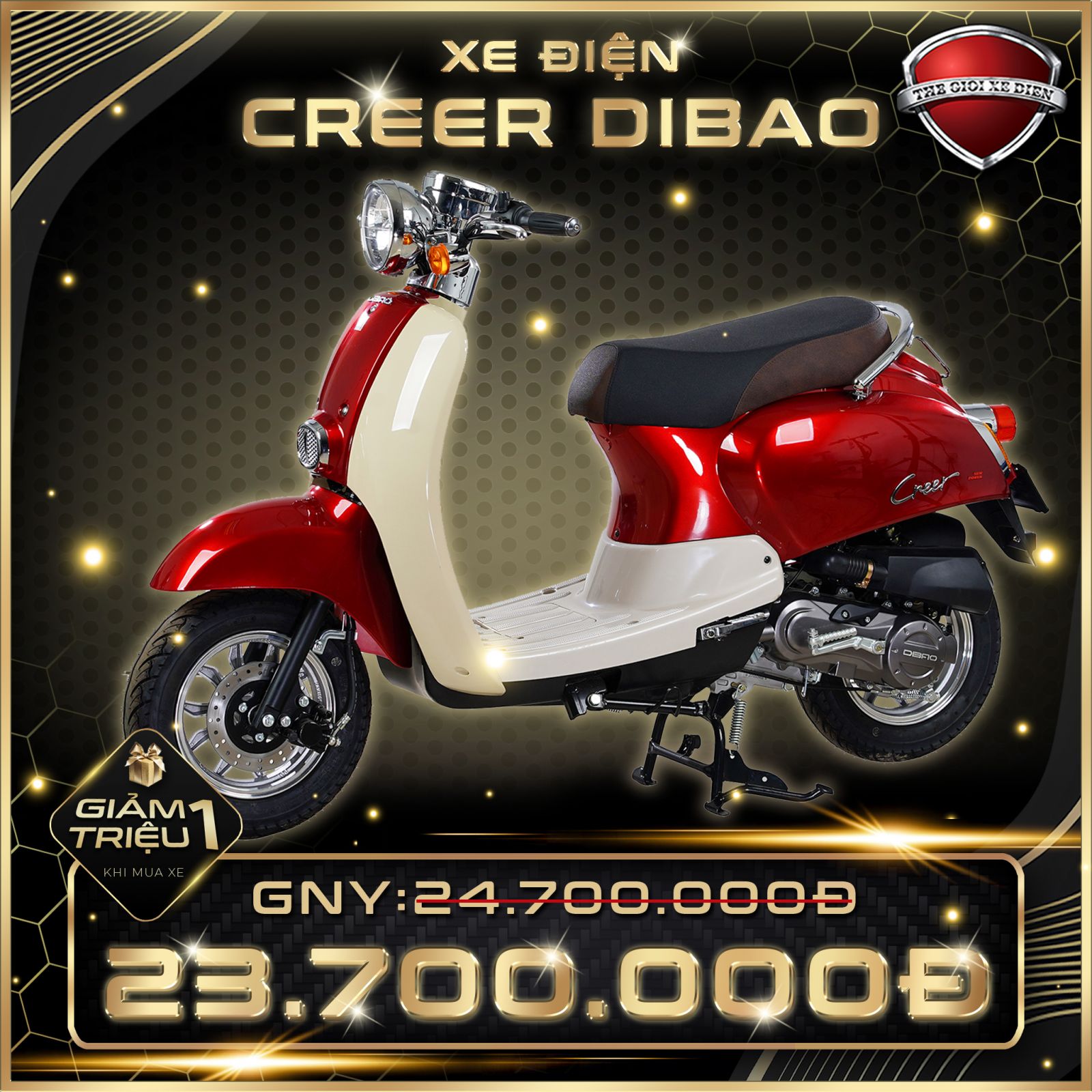 Xe ga 50cc Creer Dibao