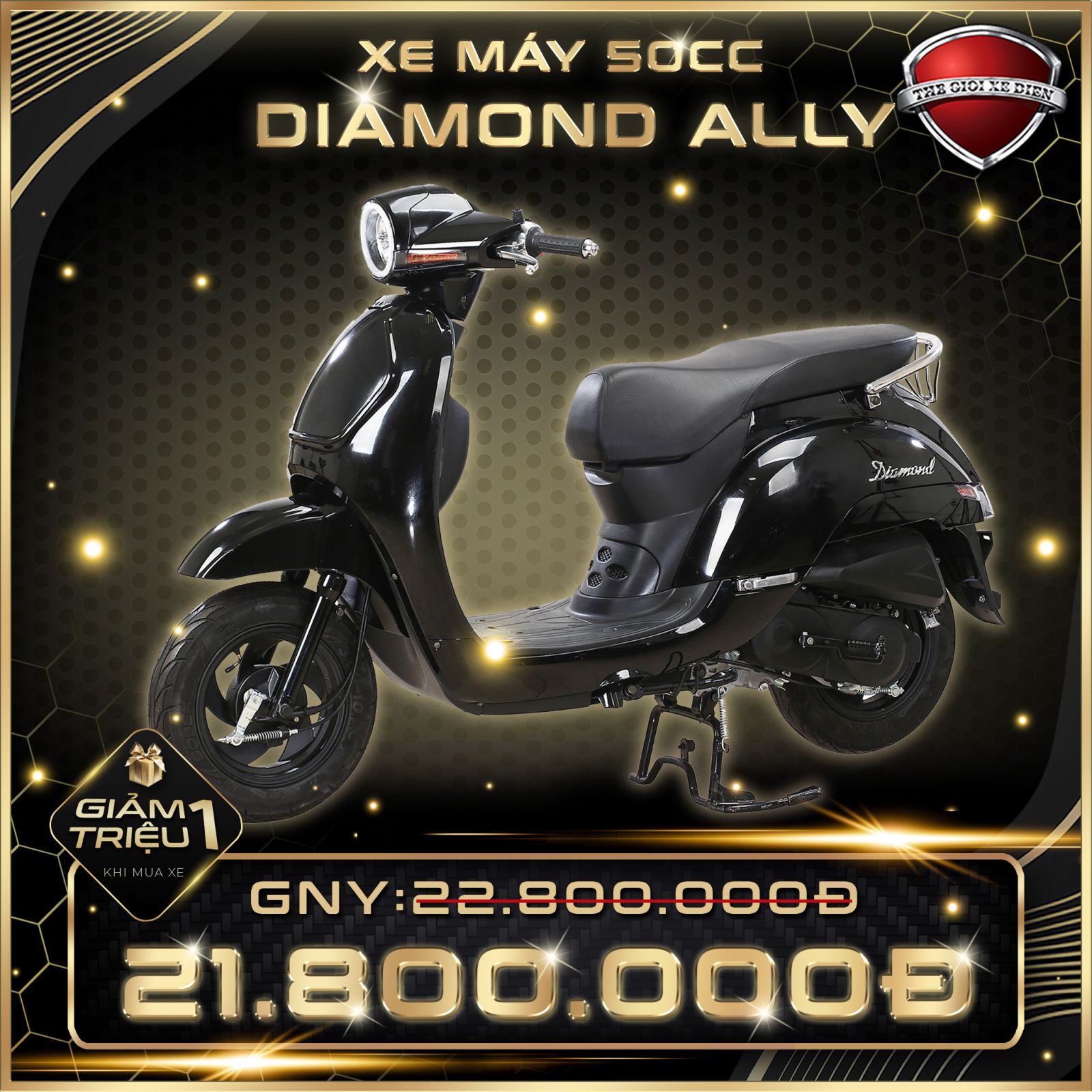 Xe máy điện Ally Diamond