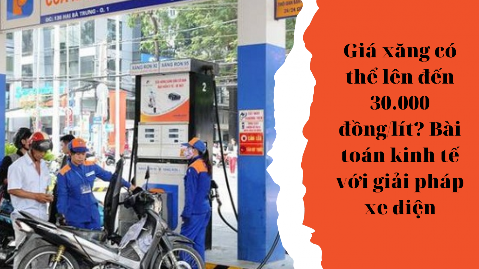 Bài toán kinh tế với giải pháp xe điện