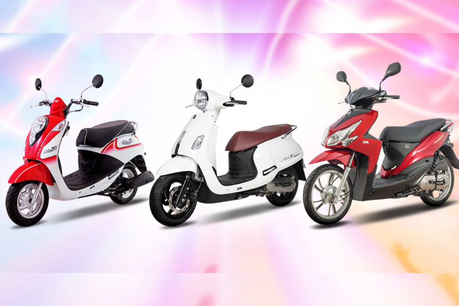 Hình ảnh một số xe ga 50cc SYM