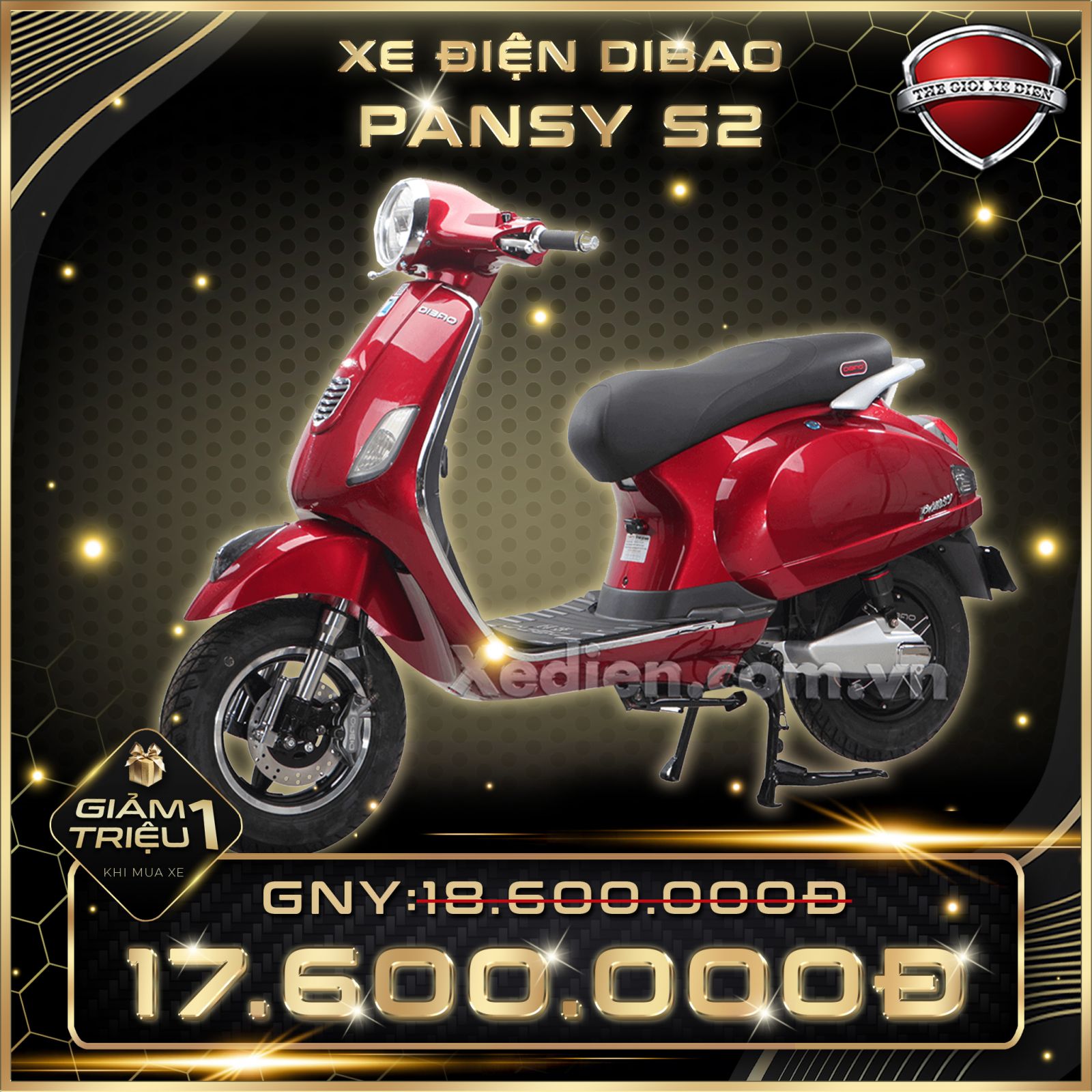 Xe máy điện Dibao Pansy S2