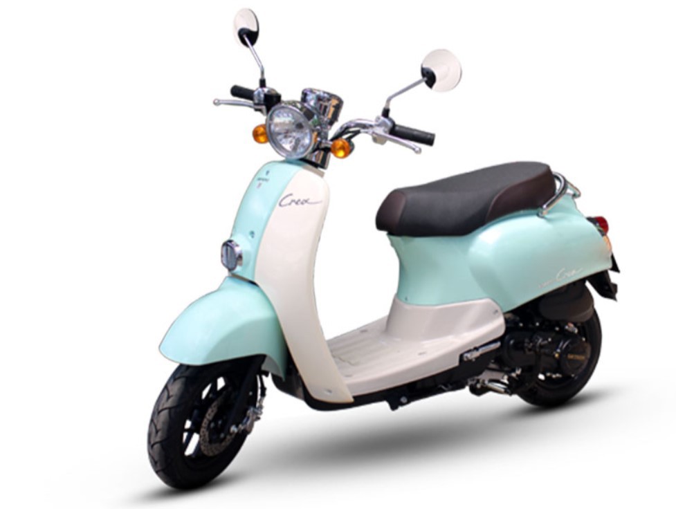 Xe tay ga 50cc Crea Espero mang phong cách cổ điển