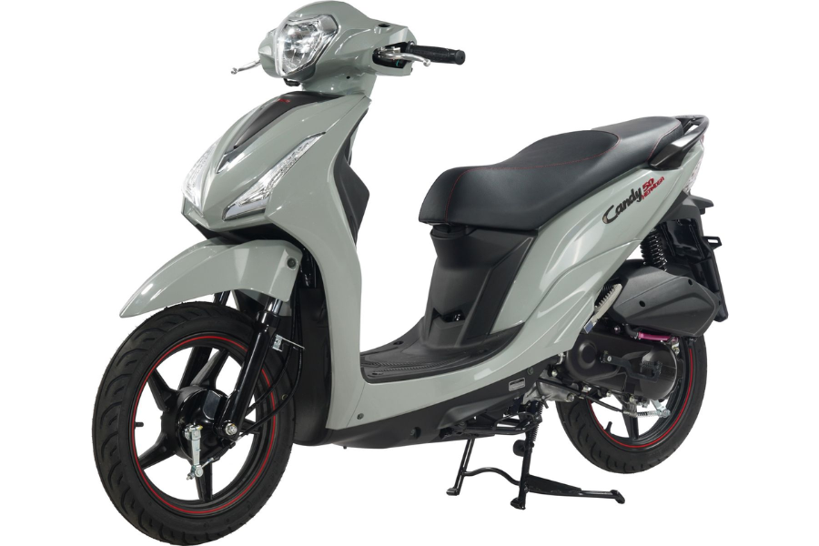 Xe Ga 50cc KYMCO Candy Hermosa Màu Xám Xi Măng Đời Mới Nhất