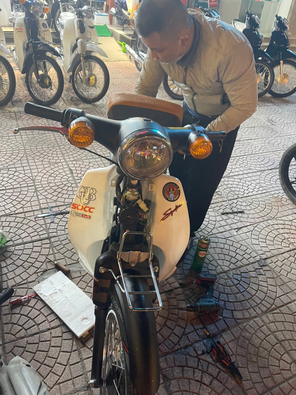 Xe máy 50cc Cub Hyosung 2022