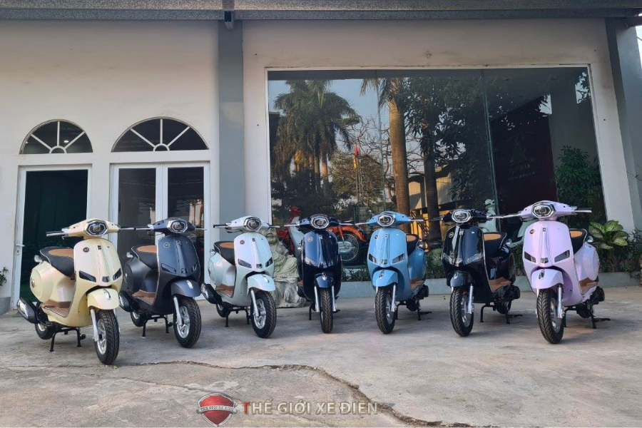 Các dòng xe máy ga 50cc cho học sinh nữ hãng Ally