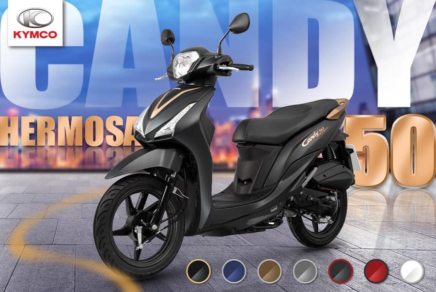 Xe tay ga 50cc Kymco Candy Hermosa