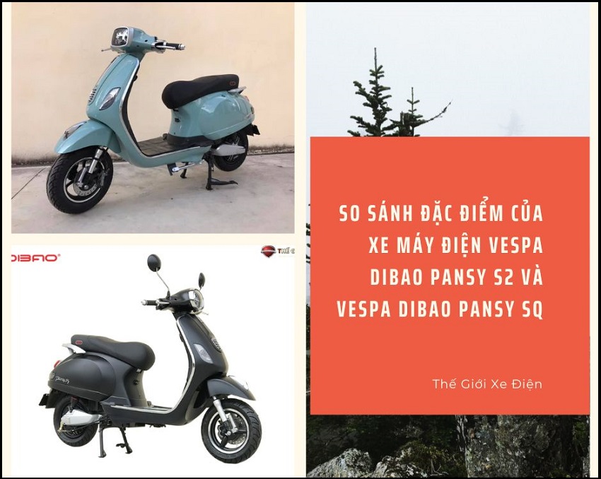 Xe máy điện Dibao Vespa