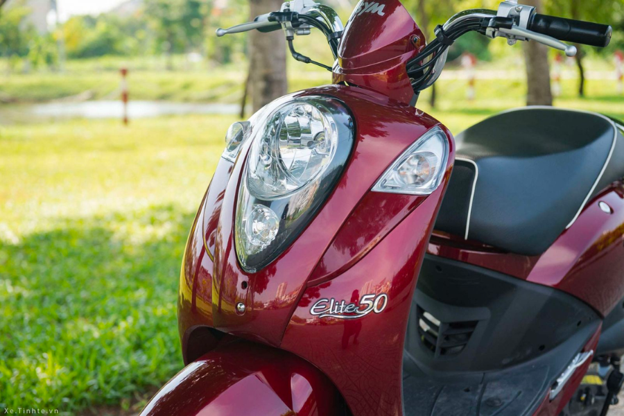 Thiết kế vô cùng nhỏ gọn của mẫu xe ga 50cc SYM Elite