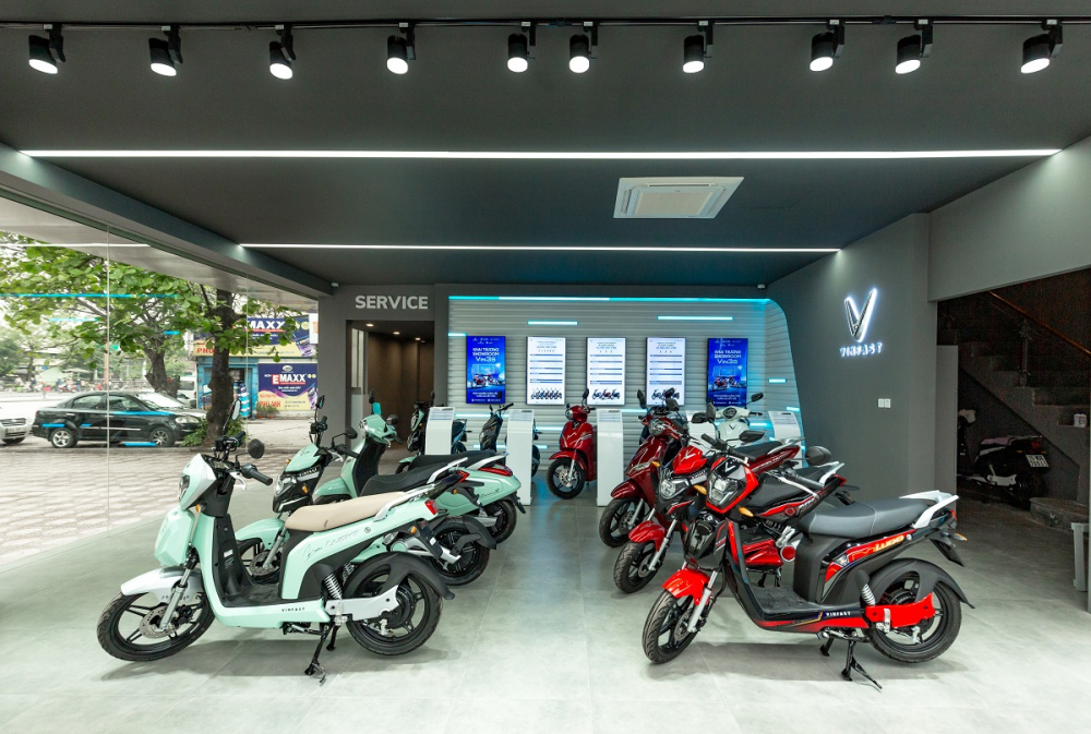 khai trương showroom Vinfast