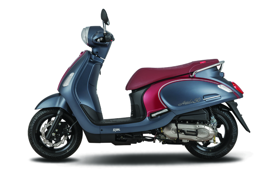 SYM Attila 50cc là sự lựa chọn hoàn hảo cho phái đẹp