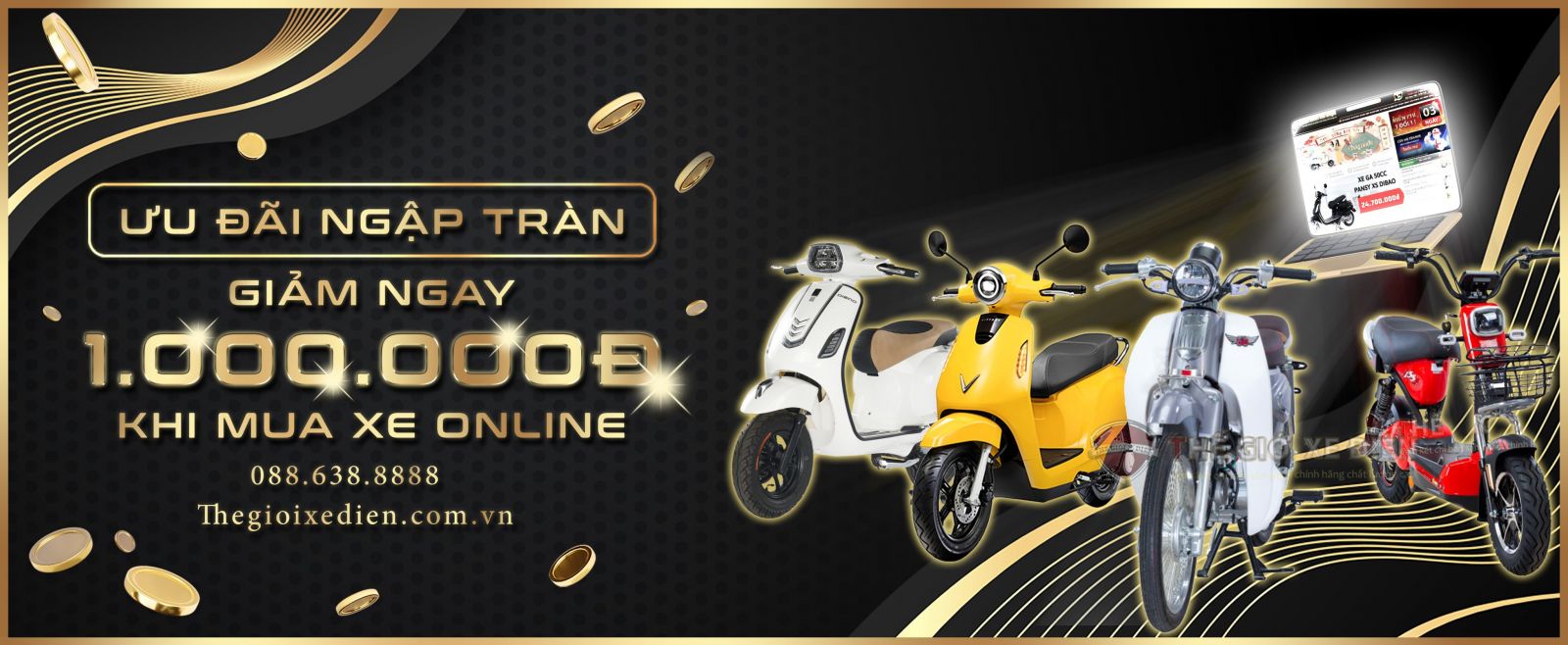 mua xe điện, xe 50cc online