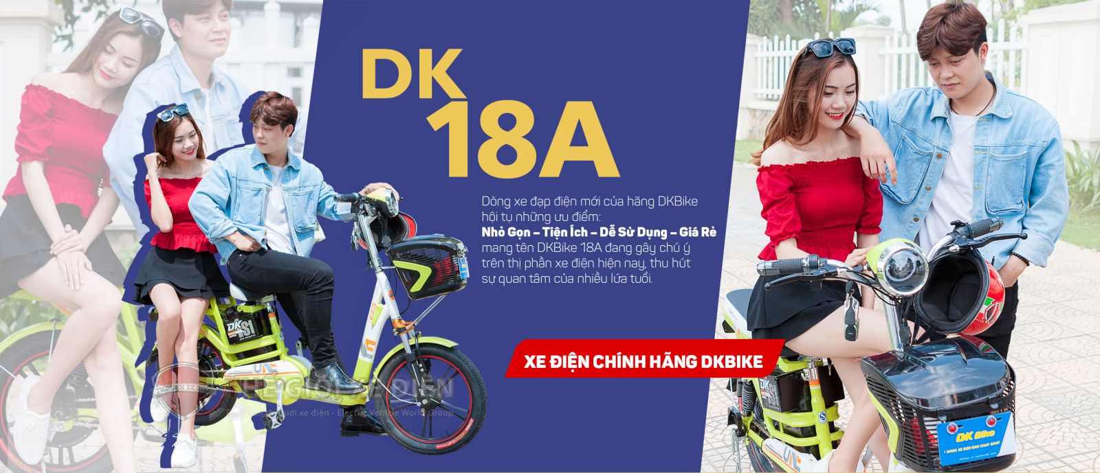 xe điện dk 18a