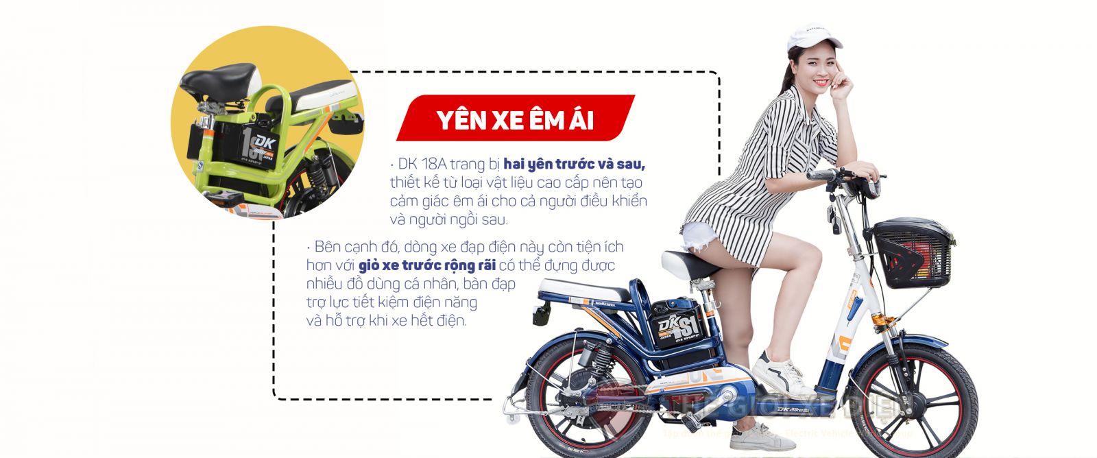 xe điện dk 18a