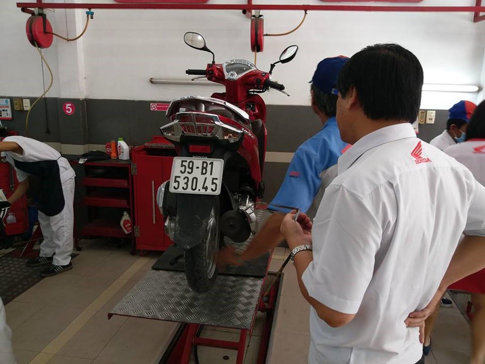 Hình ảnh minh hoạ kiểm tra xe trước khi mua