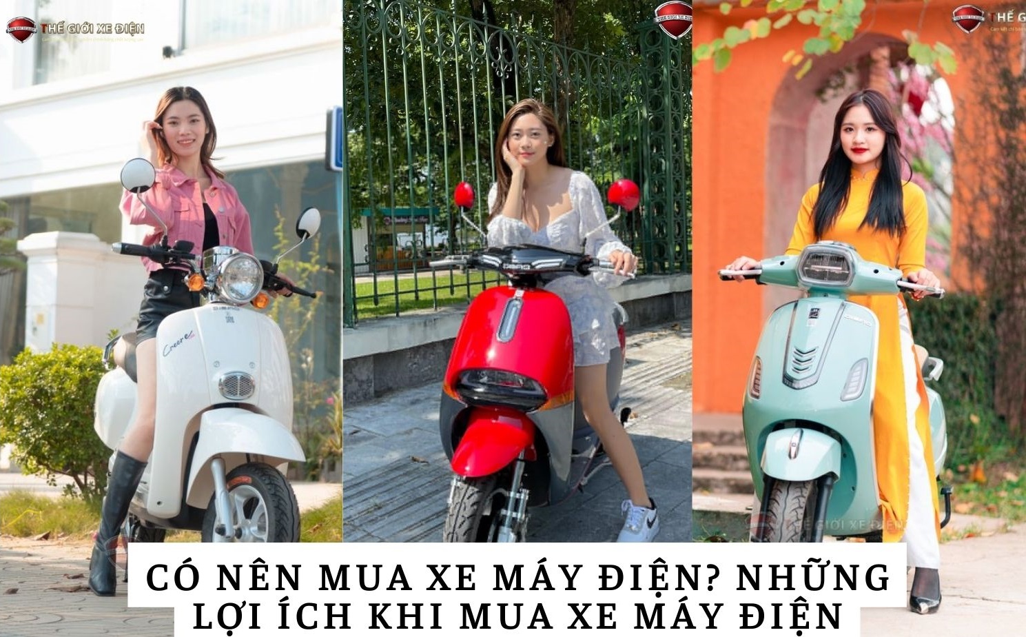 Có nên mua xe máy điện? Những lợi ích khi mua xe máy điện