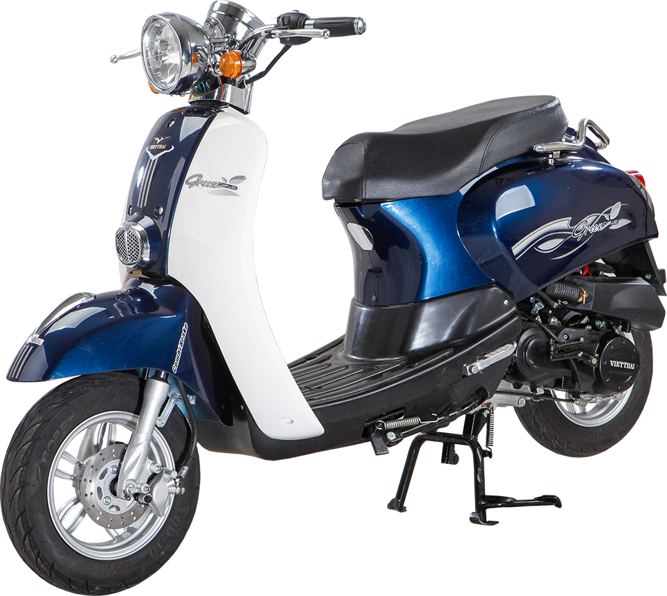 xe ga scoopy việt thái với phanh đĩa ở bánh trước