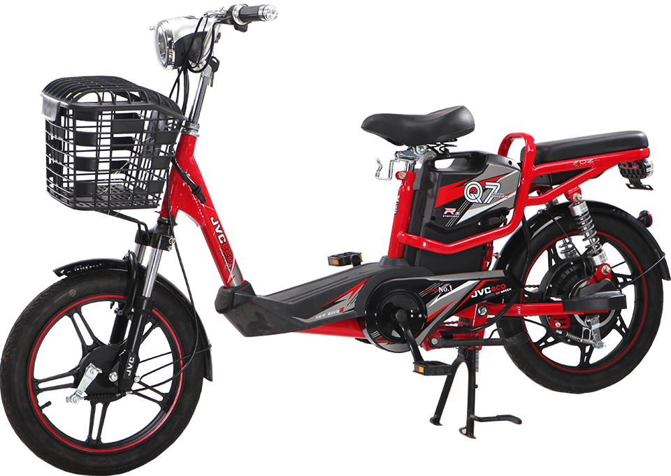 Xe điện JVC q7 nhỏ gọn, thân thiện với môi trường 
