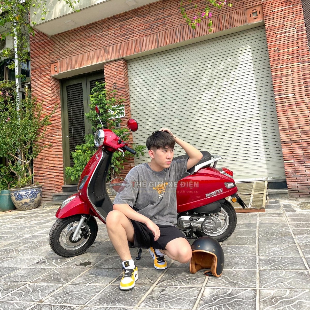 Xe Vespa Dibao Pansy XS không cần bằng lái