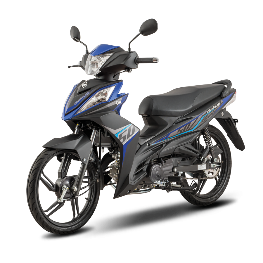 SYM Galaxy 50 được sản xuất trên dây chuyền hiện đại