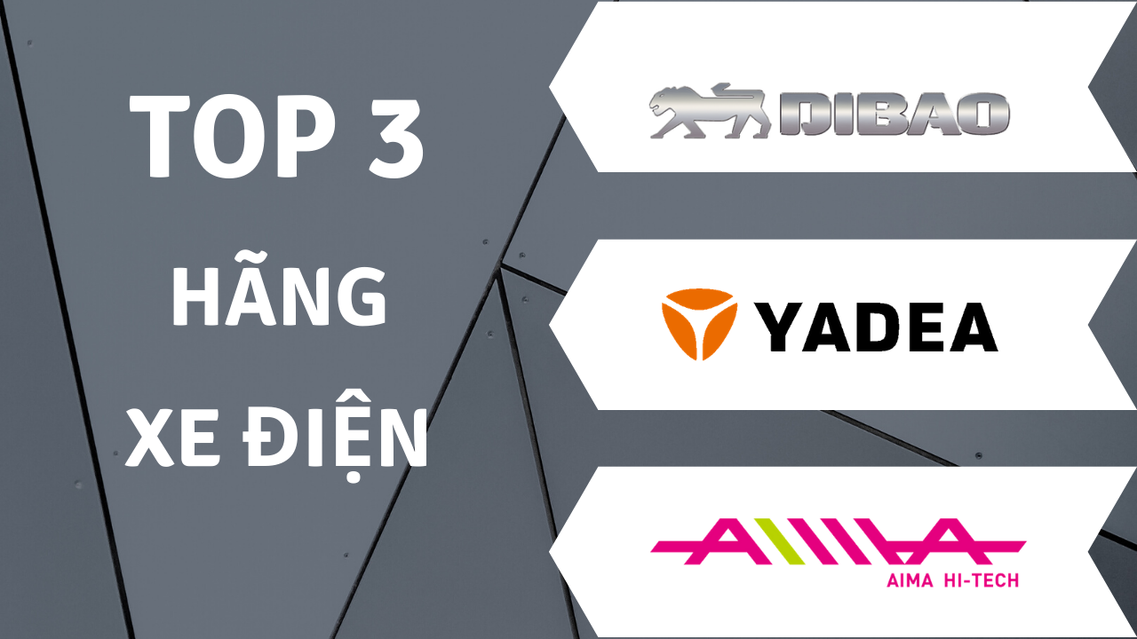 top 3 thương hiệu xe điện lớn