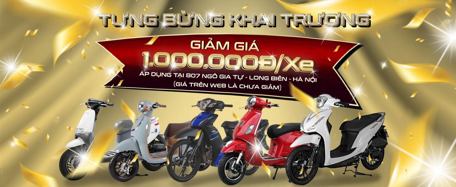 Giảm ngay 1.000.000 đồng khai trương chi nhánh mới