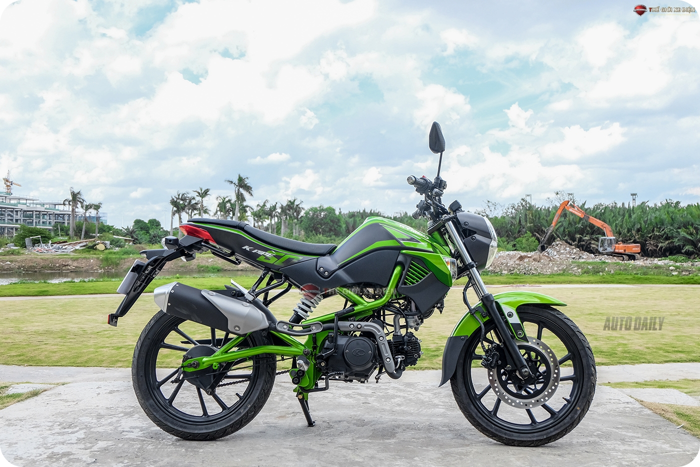 Xe máy 50cc kymco kpipe mang ngoại hình cá tính