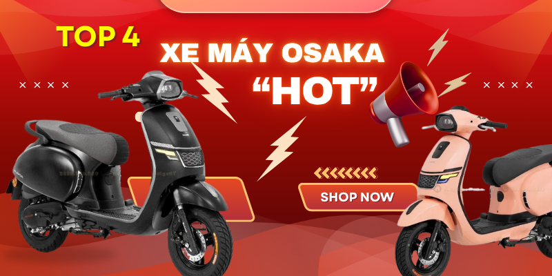 mẫu xe máy 50cc Osakar hot 2025