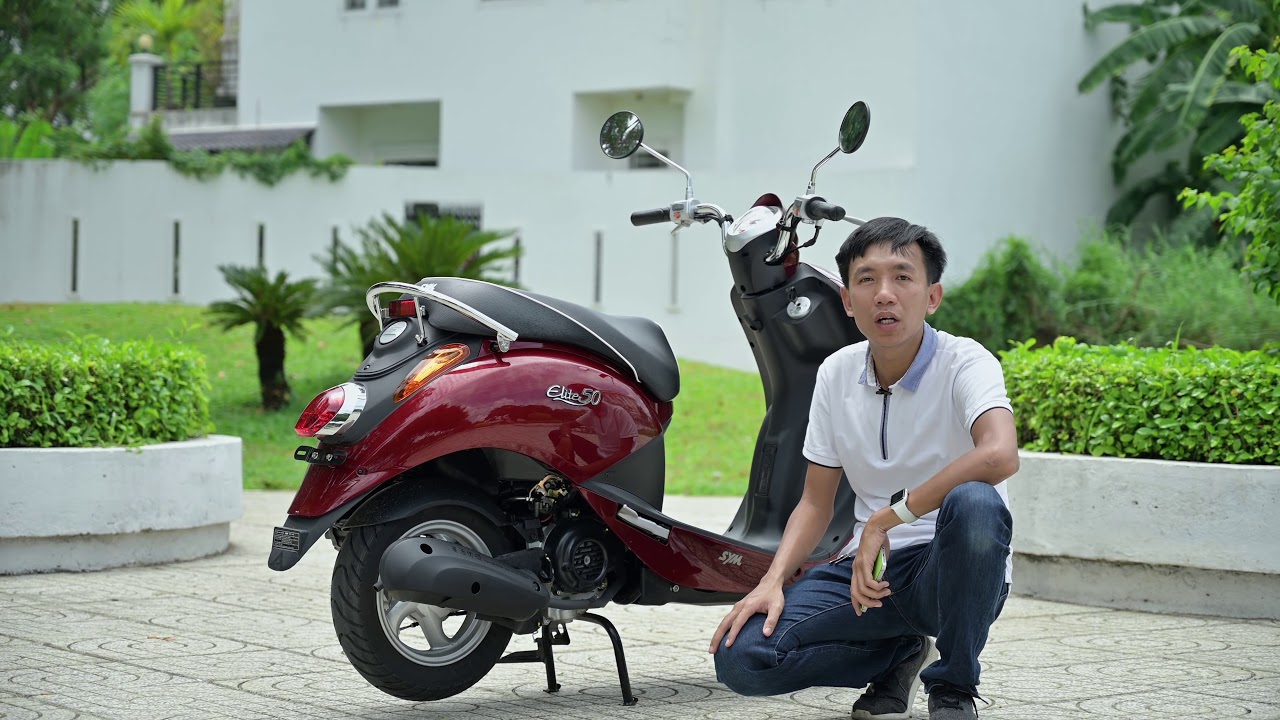  xe máy 50cc SYM ELITE 50 (Phiên bản đặc biệt)