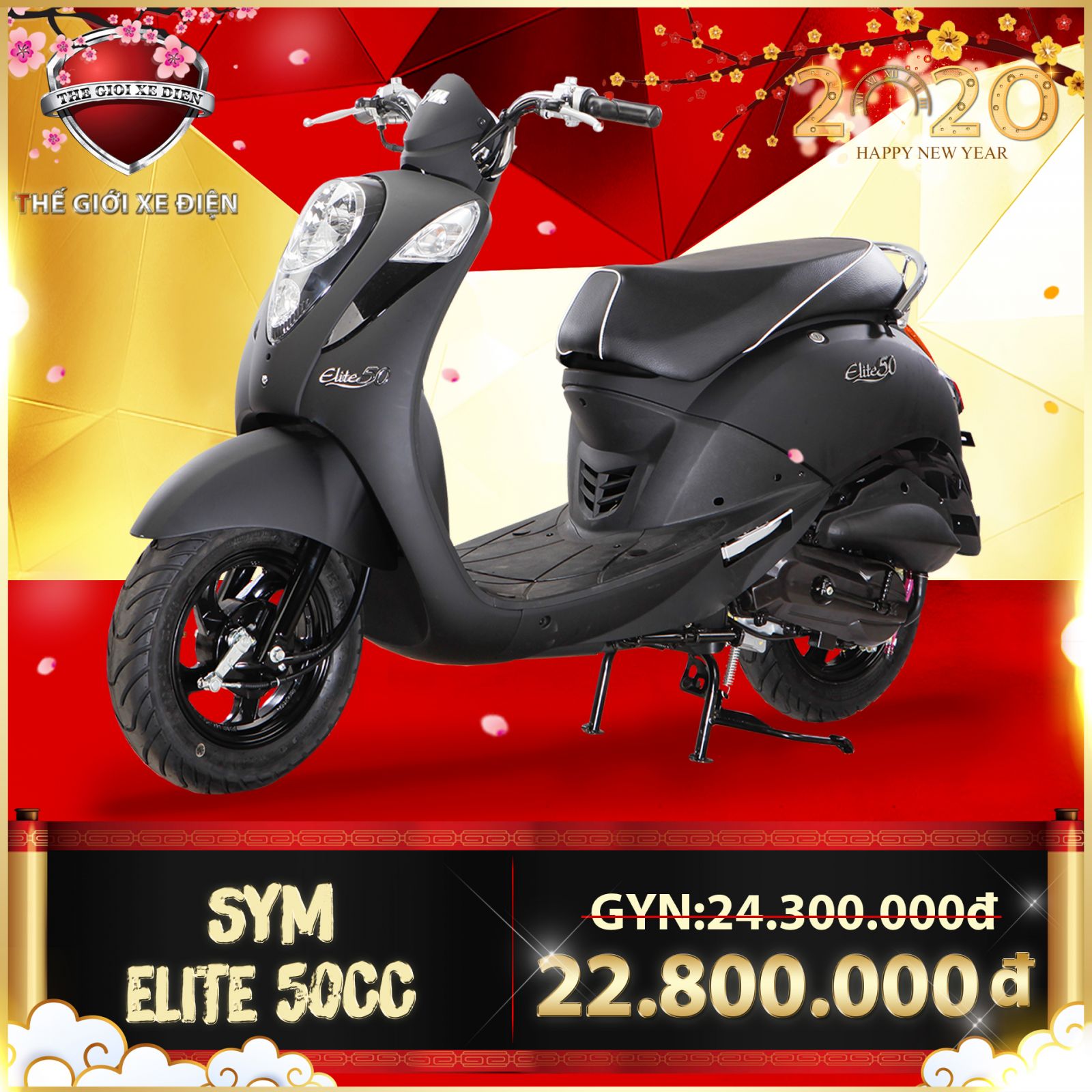 xe ga 50cc SYM Elite Hồ Chí Minh