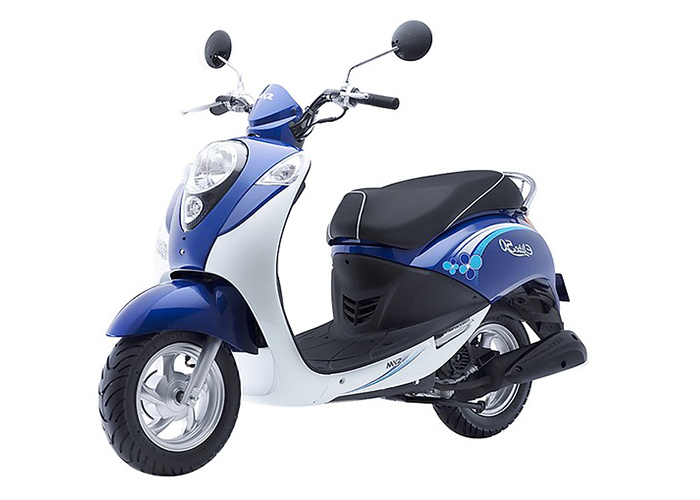 giá xe ga 50cc SYM màu xanh