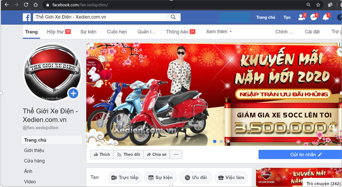 Fanpage Thế Giới Xe Điện - Xedien.com.vn