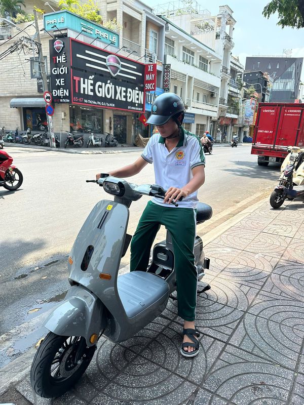 xe đạp điện hot girl vc k1 
