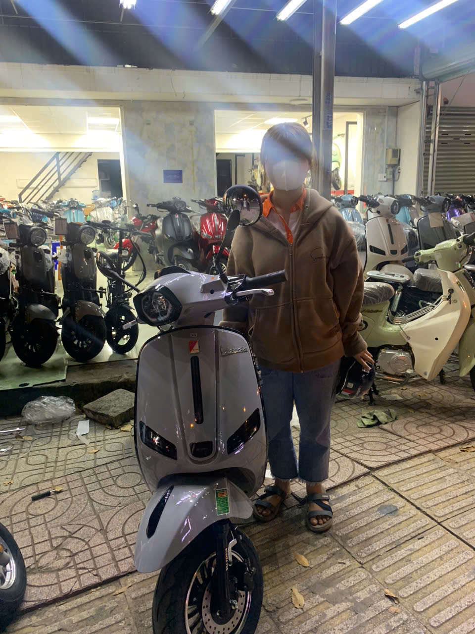 xe ga 50cc victoria at88 pro về với khách hàng