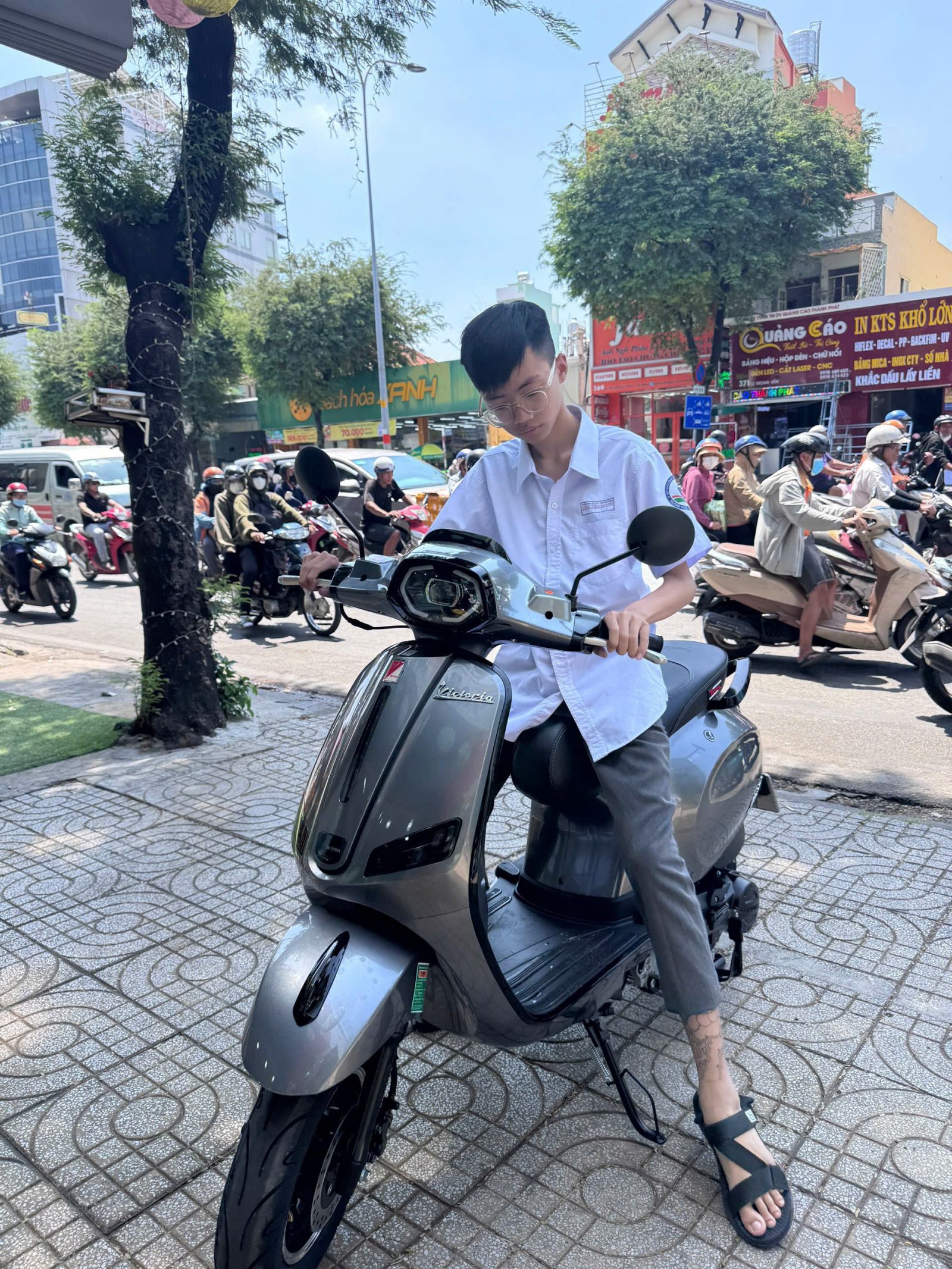xe ga 50cc victoria at88 pro về với khách hàng