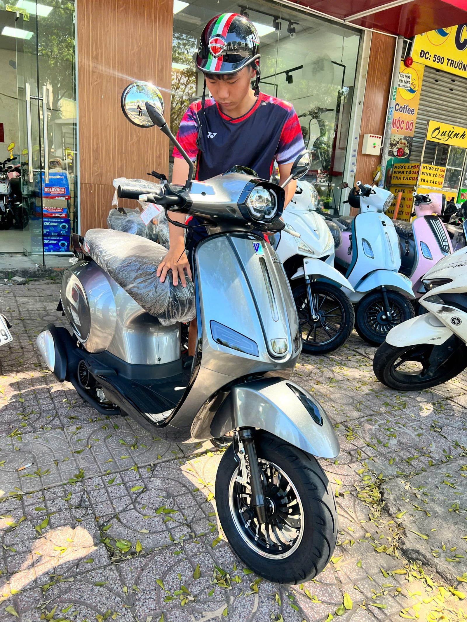 xe ga 50cc victoria at88 pro về với khách hàng