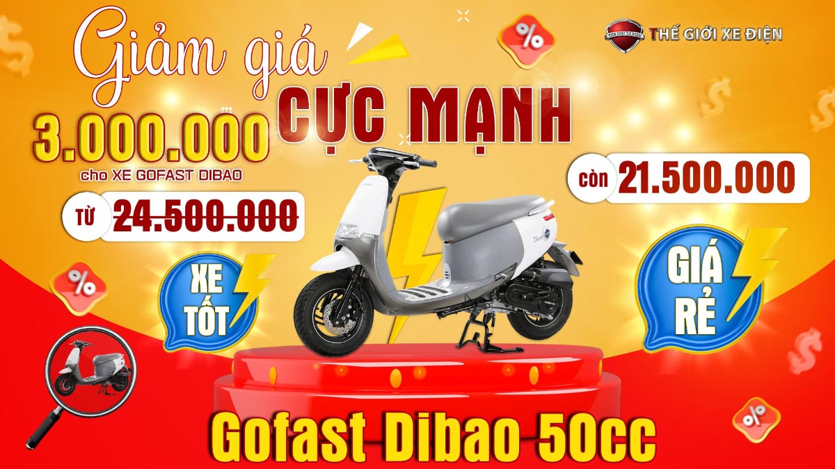 xe ga 50cc dibao gofast
