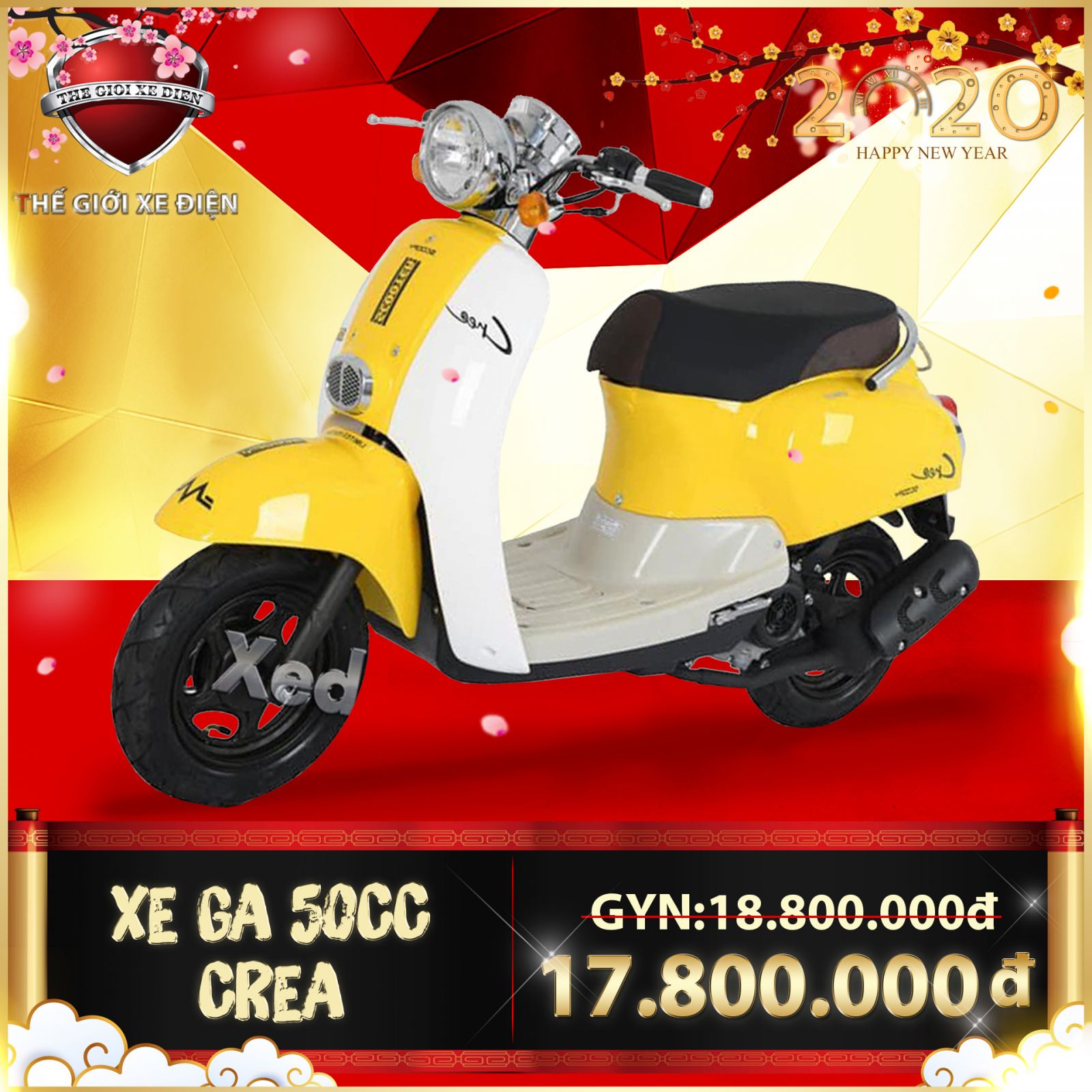 Hệ thống showroom bán xe máy 50cc Hồ Chí Minh uy tín - Thế Giới Xe Điện