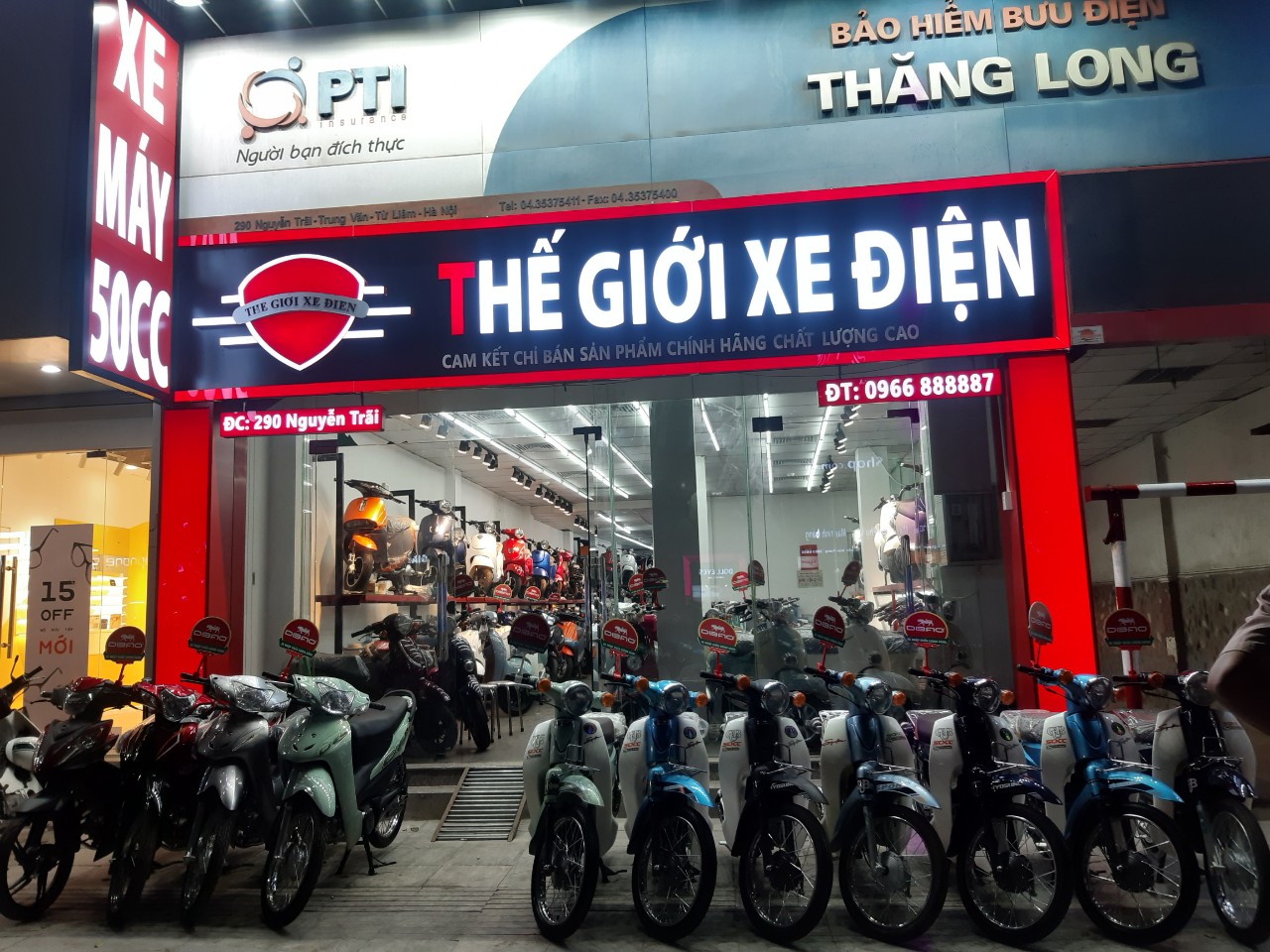 Thế giới xe điện 290 nguyễn trãi nam từ liêm hà nội