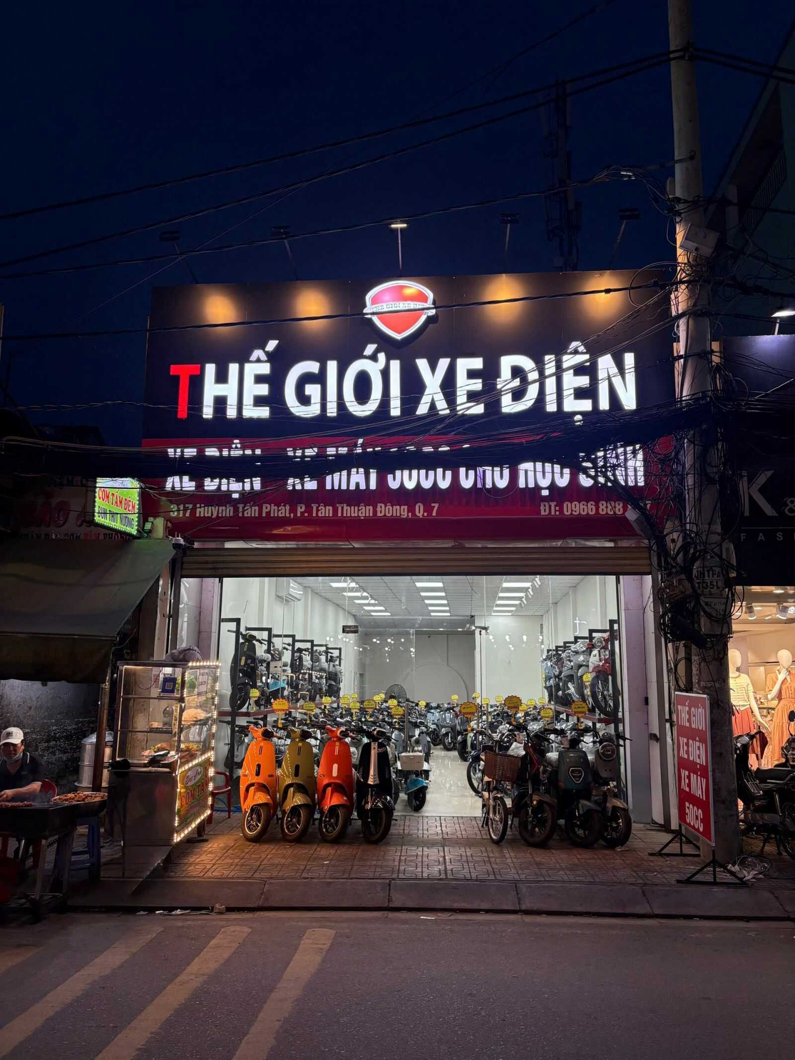 thế giới xe điện - xe máy 50cc quận 11